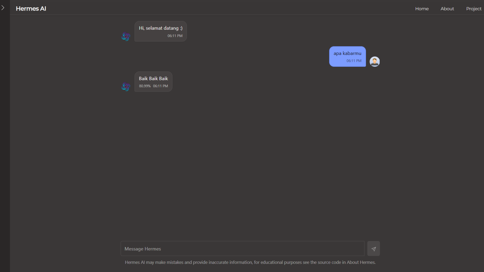 hermes brain.js screenshot